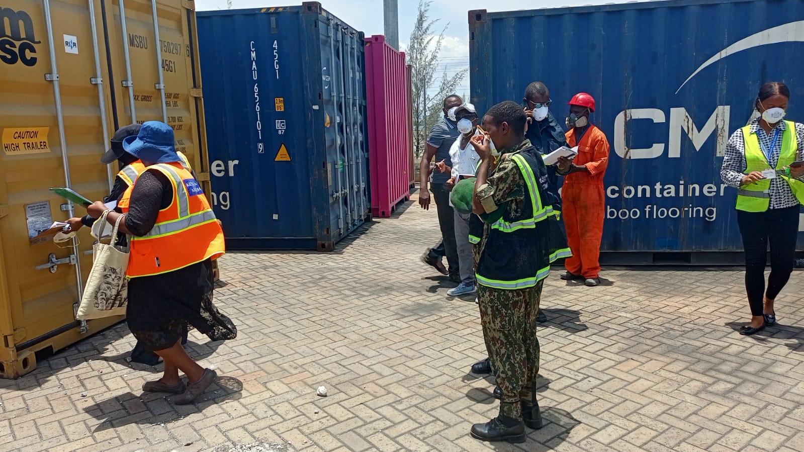 Inspecting bulk cargo